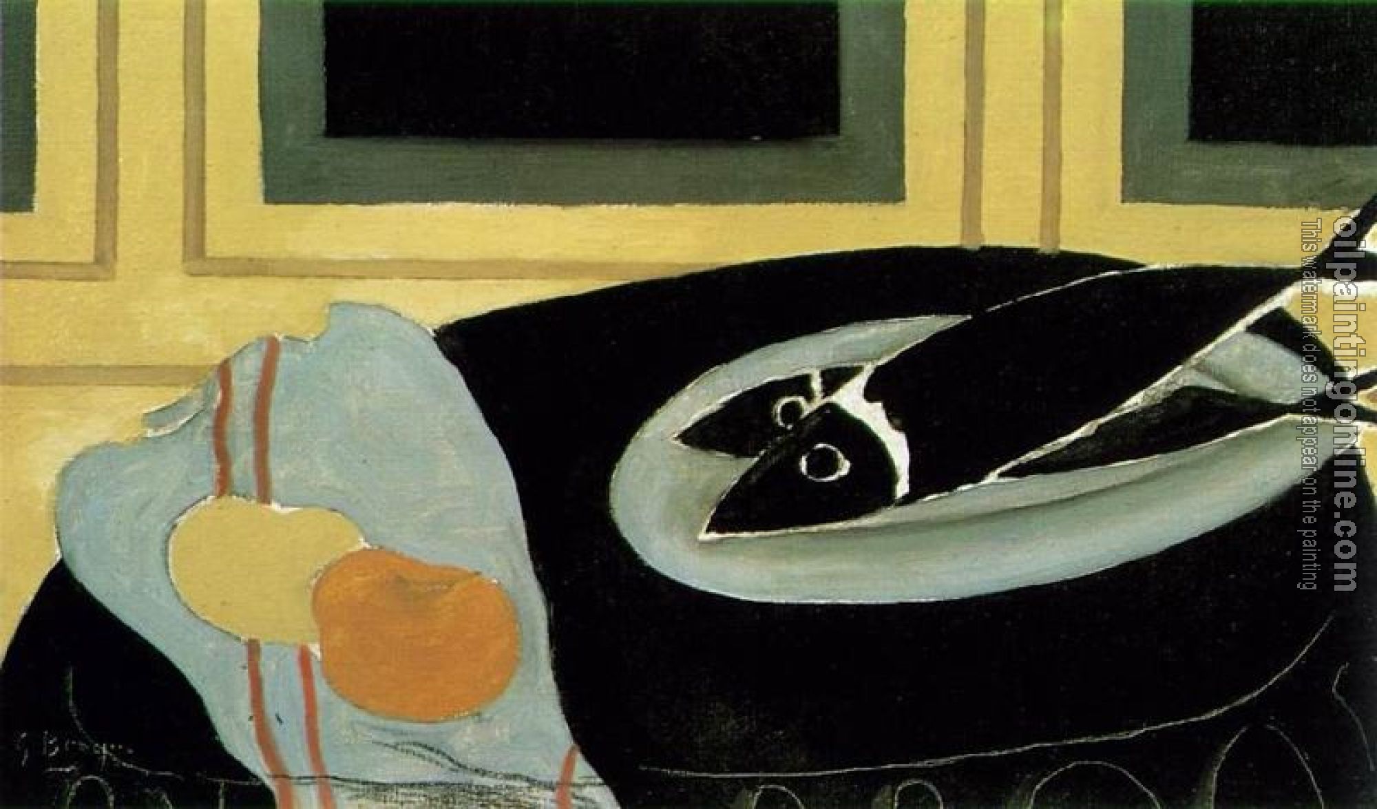 Georges Braque - Black Fish